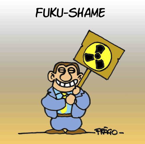 Cartoon: Against nuclear in Italy (medium) by fragocomics tagged nuclear,debate,italy,berlusconi,future,japan,earthquake,security,japan,fukushima,akw,atomkraftwerk,atomkraft,italien,berlusconi