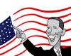 Cartoon: Obama (small) by ChristianP tagged barrack,obama,usa