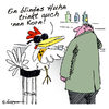 Cartoon: Neulich an der Bar (small) by rpeter tagged bar huhn flaschen männer blind korn