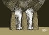 Cartoon: War or industry! (small) by Ramses tagged nature