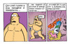 Cartoon: Il colesterolo divino (small) by ignant tagged danacol,colesterolo,cartoon,humor