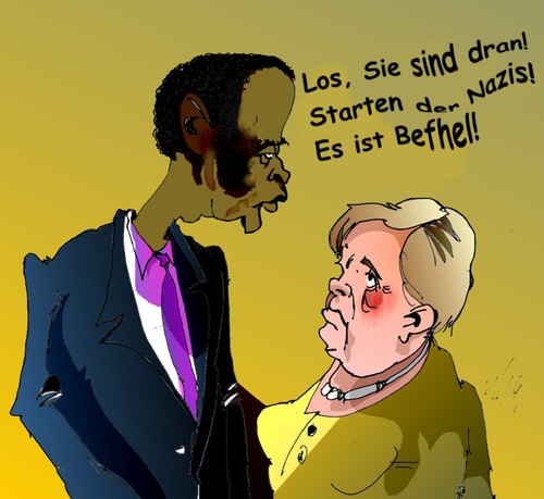Cartoon: Ohne (medium) by medwed1 tagged jbam