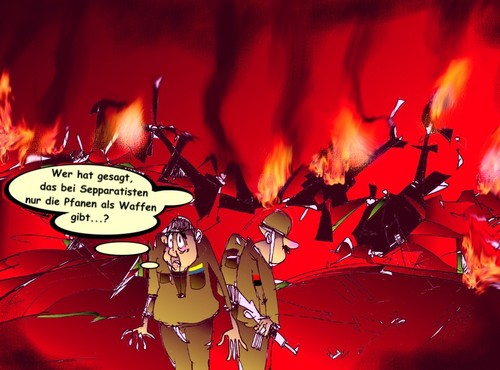 Cartoon: Ohne (medium) by medwed1 tagged ukraine,krieg,blut