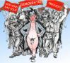 Cartoon: Demokratie fur Alle! (small) by medwed1 tagged schljachow cartoon
