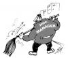 Cartoon: Manager (small) by medwed1 tagged schljachow,cartoon
