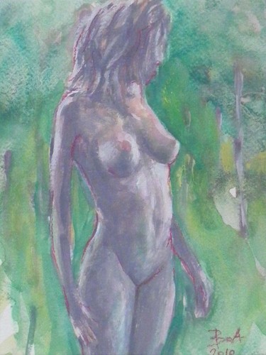 Cartoon: Nude 8 (medium) by boa tagged painting,color,oil,boa,romania,painter,landscape