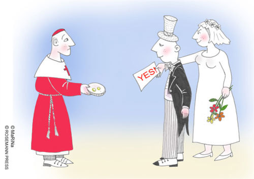 Cartoon: Marry me (medium) by eCardoon tagged marriage