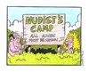 Cartoon: Naturist camp (small) by fieldtoonz tagged nudists,camp,outdoors,pass,ass