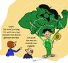 Cartoon: Grüner Rieße (small) by TomSe tagged wahl,grüne,superheld,hulk,atomkraft