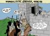 Cartoon: Die Mauer (small) by Weltasche tagged einheit,mauer