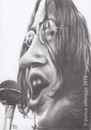 Cartoon: John Lennon (small) by Joen Yunus tagged caricature,charcoal,rockstar