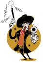 Cartoon: Cowboy (small) by drawgood tagged cowboy,western,americana,wild,west,character,male