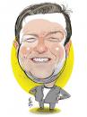 Cartoon: Ricky Gervais (small) by drawgood tagged ricky gervais caricature portrait celebrity