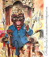 Cartoon: Mobutu Sese Seko caricature (small) by Colin A Daniel tagged mobutu,sese,seko,caricature