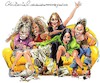 Cartoon: Spice Girls caricatures by colin (small) by Colin A Daniel tagged spice,girls,caricatures,by,colin,daniel
