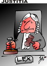 Cartoon: justice (small) by SAI tagged justice