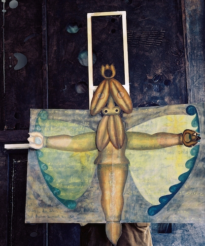 Cartoon: Schmetterling (medium) by kirti ingerfurth tagged collage