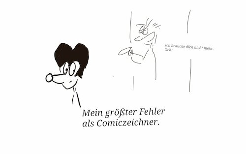 Cartoon: Mein größter Fehler als Zeichner (medium) by hurvinek tagged micky,maus