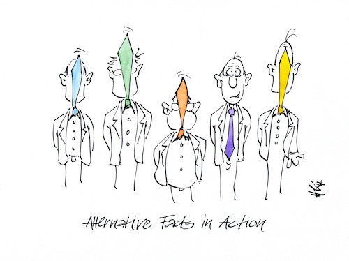 Cartoon: Alternative Ties (medium) by helmutk tagged reality