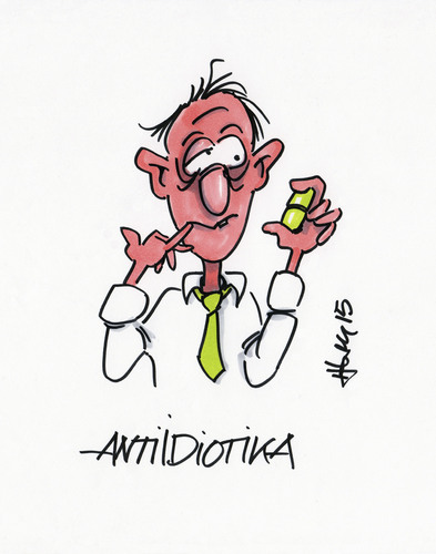 Cartoon: Anti Idiotika (medium) by helmutk tagged philosophy