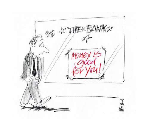 Cartoon: Good for You (medium) by helmutk tagged business
