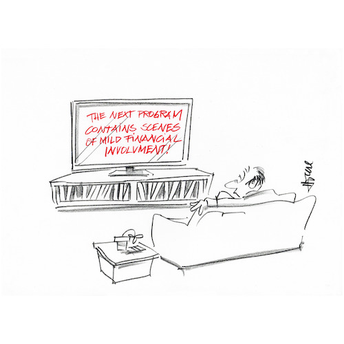 Cartoon: Rating it (medium) by helmutk tagged business
