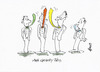 Cartoon: Anti Gravity Ties (small) by helmutk tagged business