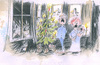 Cartoon: Christmas Card 06 (small) by helmutk tagged social,life
