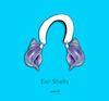 Cartoon: Ear Shells (small) by helmutk tagged nature