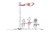 Cartoon: TieNation (small) by helmutk tagged nation