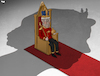Cartoon: King Charles III (small) by Tjeerd Royaards tagged king,charles,queen,elizabeth,uk,monarchy,britain