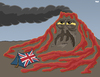 Cartoon: Splendid Isolation (small) by Tjeerd Royaards tagged europe,european,union,euro,uk,eu,england,crisis