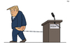 Cartoon: Trump the Debater (small) by Tjeerd Royaards tagged trump clinton debate usa elections