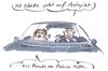 Cartoon: Autopilot (small) by woessner tagged autopilot,selbstfahrendes,auto,computer,roboter,verkehr,zukunft,automat,kfz,fortbewegung,mobilität,strassenverkehr,industrie,wettlauf