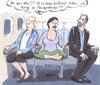 Cartoon: panikattacke (small) by woessner tagged panikattacke,flugzeug,flugangst,fliegen,platzangst,klaustrophobie,rücksichtslosigkeit,enge,meditation,entspannungsübung