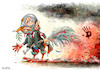 Cartoon: Truce (small) by kusto tagged dove,of,peace