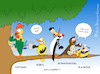 Cartoon: Der Schluckspecht (small) by a-b-c tagged vogel,vögel,specht,hahn,zapfhahn,pirol,bier,ale,blaumeise,drossel,schnaps,alkohol,feier,wald,baum,natur,party,fete,trinkspruch,wein
