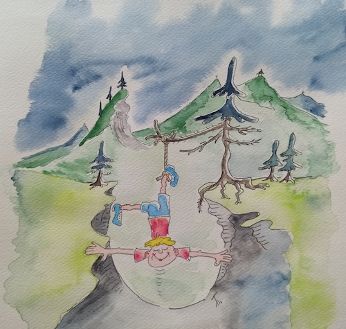 Cartoon: Urlaub (medium) by Bubi007 tagged freizeit
