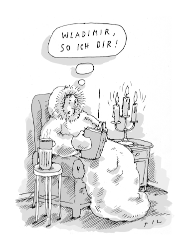 Cartoon: wie du mir... (medium) by Til Mette tagged gas,energie,putin