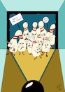 Cartoon: Protest der Pins (small) by Ah-kreativ tagged bowling,demonstrieren,aufstand
