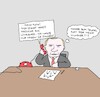 Cartoon: Horst Masulke (small) by CartoonMadness tagged putin,rotes,telefon,anruf