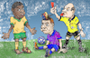 Cartoon: Red card (small) by Back tagged sport,coccer,football,redcard,penalty
