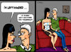 Cartoon: blow job (small) by JARO tagged blow,job,sex