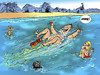 Cartoon: SUMMER  FARTS (small) by JARO tagged holiday summer sea farts
