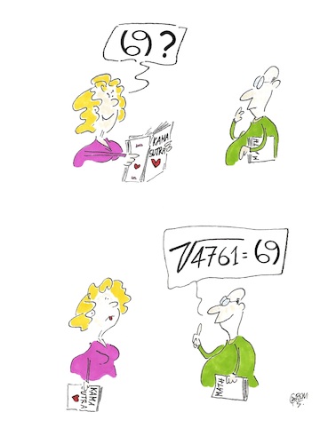 Cartoon: Ka Math Sutra 1 (medium) by stefanog tagged math2022