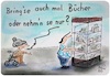 Cartoon: Am Bücherschrank (small) by TomPauLeser tagged am,bücherschrank,buch,bücher,bestseller,buchfee,fee,schrank