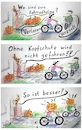 Cartoon: Fahrradhelme (small) by TomPauL tagged fahrradhelm,fahrradhelme,helm,fahrrad,bike,mountainbike,kopfschutz,schutz,haloween,kürbis