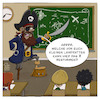 Cartoon: Pirat X (small) by PetzDerBert tagged math2022