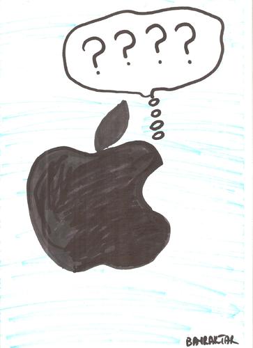 Cartoon: Steve Jobs (medium) by Seydi Ahmet BAYRAKTAR tagged steve,jobs