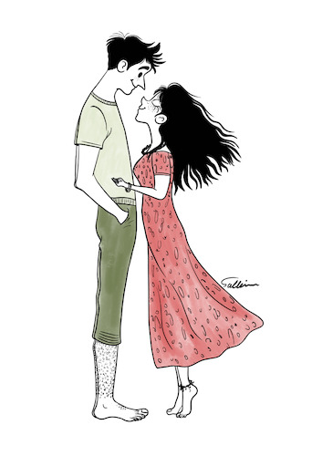 Cartoon: Deep Love (medium) by sally cartoonist tagged love,adam,eve,divorce,friendship,loneliness,marriage,relationship,wedding,chance,family,cartoon,caricature,love,adam,eve,divorce,friendship,loneliness,marriage,relationship,wedding,chance,family,cartoon,caricature